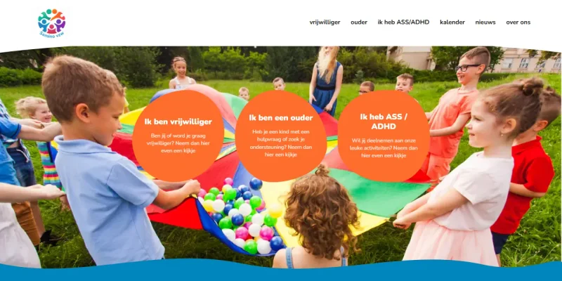 Screenshot of the Samino website
